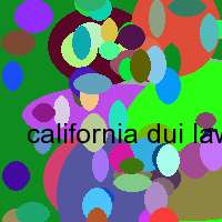 california dui lawyer