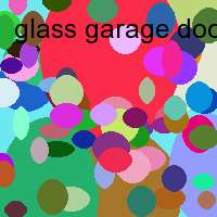 glass garage door picture