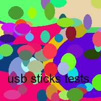 usb sticks tests